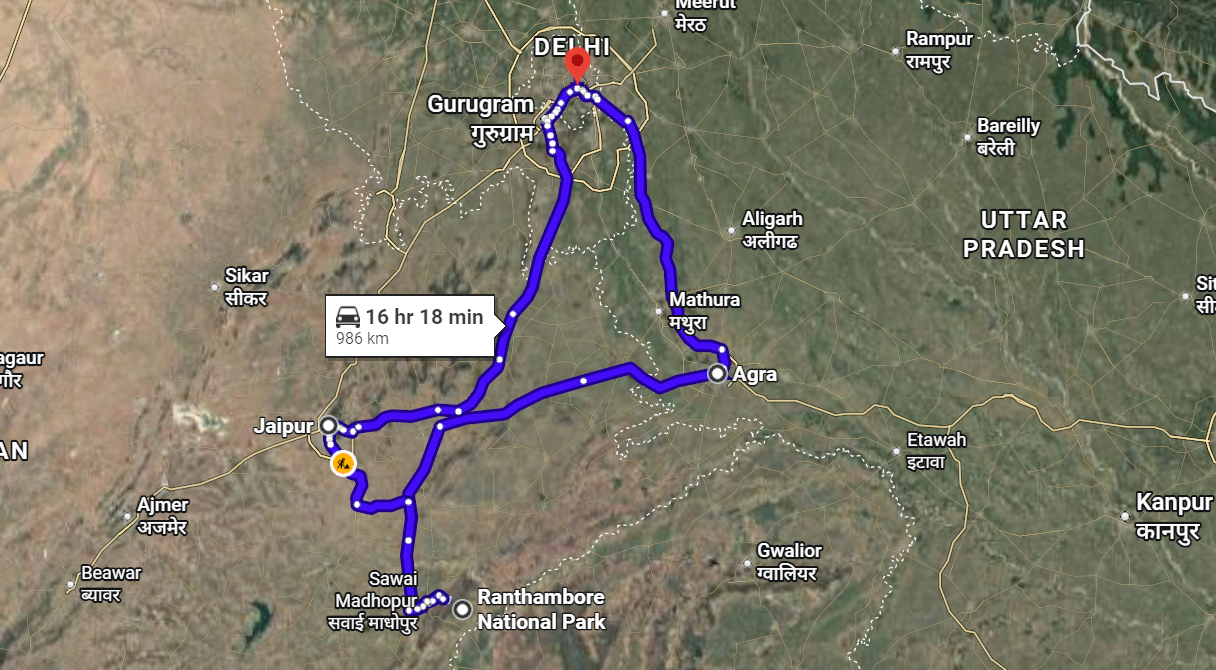 Tour Map